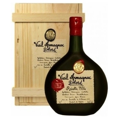 Armagnac-Delord Millésimés ročník 1935 40% 0,7 l (kazeta)