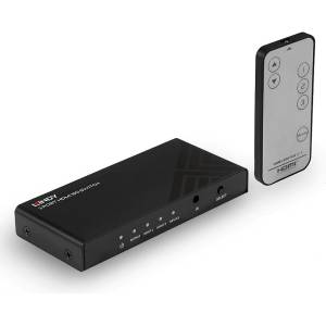 LINDY 3-портов HDMI 2.0 18G, видео превключвател, Switch, 4K@60Hz (LINDY LNY-38232)