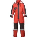 Portwest winter s585 / Зимен светлоотразителен гащеризон, водоустойчив - червен xl (s585rerxl)