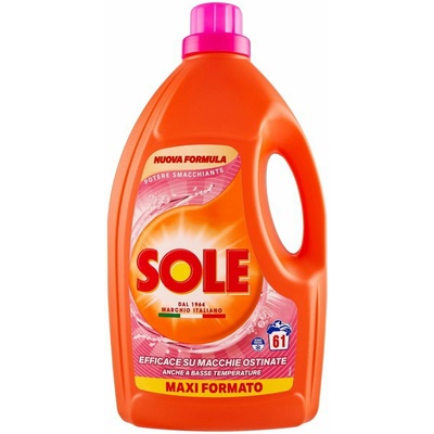 Sole tekutý prací protriedok proti škvrnám na bielu a farebnú bielizeň 61 PD 2745 ml
