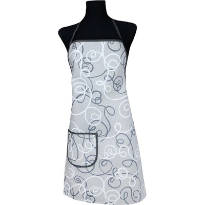 Made in Italy Zástěra kuchyňská 600-56 šedá Šedá