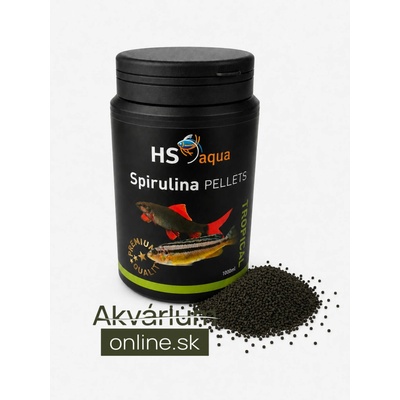HS Aqua Spirulina Pellets S 1–2 mm 210 g, 400 ml