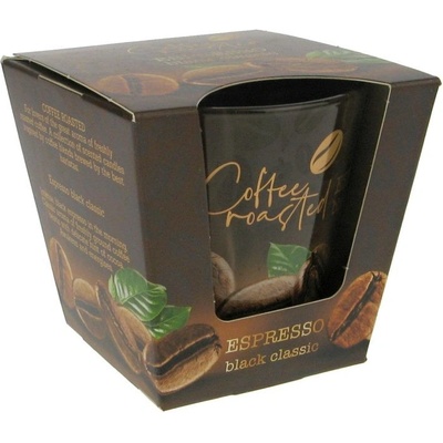 Bartek Candles Coffee Roasted Espresso Black Classic 115 g