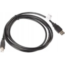 Lanberg CA-USBA-10CC-0018-BK USB-B, 1,8m, černý