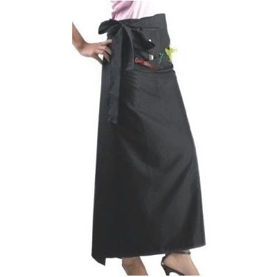 Salon Komplet Zástěra střihací do pasu černá