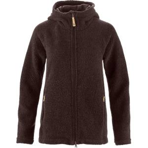Fjällräven Дамско вълнено яке Fjällräven Women's Kaitum Fleece Merino jacket - Black Oak - размер XL (105-7038-0616)
