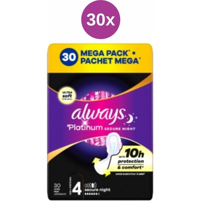 Always Platinum Secure Night Ultra 30 x 30 ks