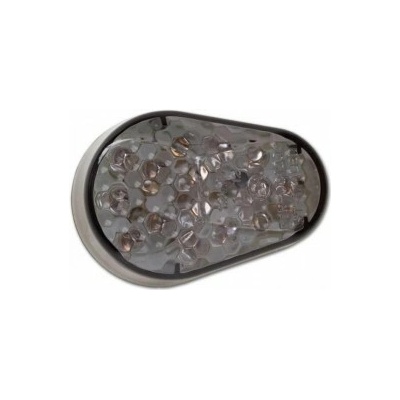 LED blinkry KAWASAKI SMOKE do kapotáže, kouřové sklo (pár-2ks)