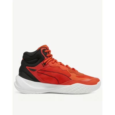 PUMA Playmaker Pro Mid Basketball Shoes Red