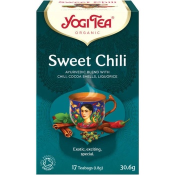 YOGI TEA BIO ajurvédský čaj Sweet chilli Tea 17 x 1,8 g