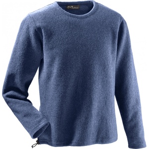Mufflon Мъжки вълнен пуловер Mufflon Leon Merino jumper - Atlantic (005-1555-0613)