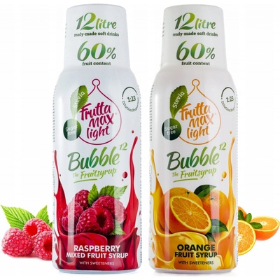 FruttaMax Malina Pomeranč Light 2 x 0,5 l