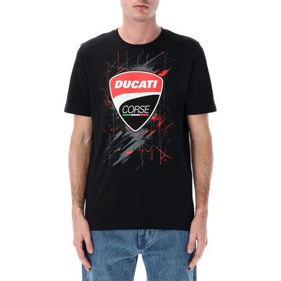 Triko Ducati Corse černá červená