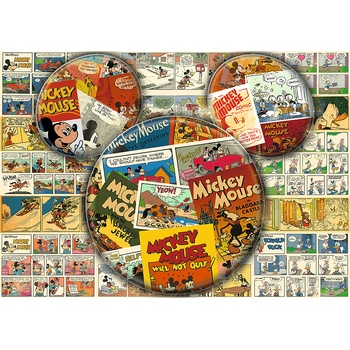 Trefl - Puzzle Comic Mickey Mouse - 1 000 piese