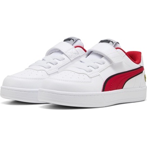 PUMA Детски маратонки Puma Unisex Kids Ferrari Caven 2.0 Low-Top Trainers - White-Rosso C