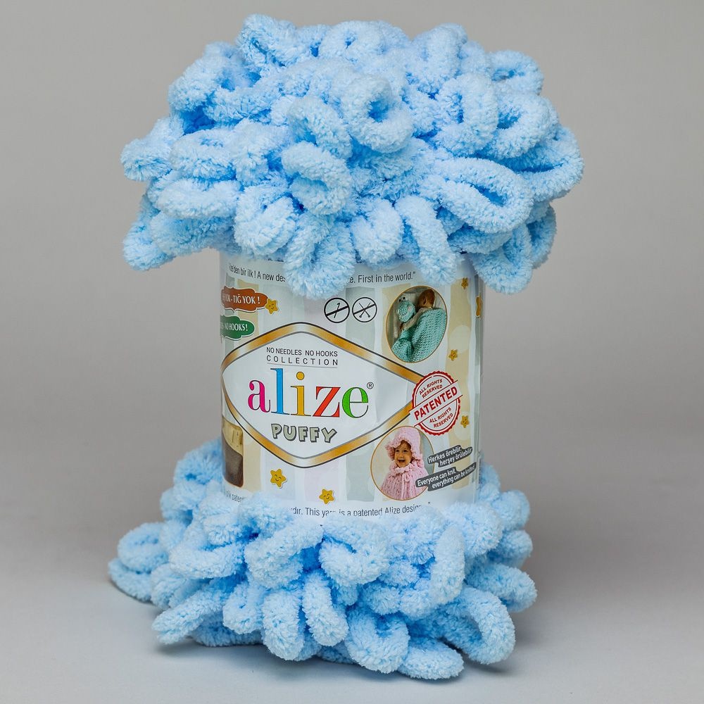 Alize Puffy modrá 183