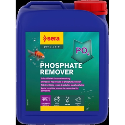 Sera pond phosvec - Препарат за езерна вода, премахва фосфатите, причина за водорасли, 2.5 литра