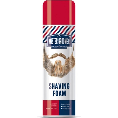 Mister Groomer Пяна за бръснене с активен въглен 250 мл (150225)