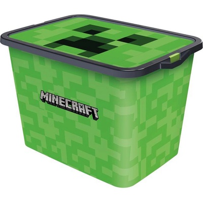 Stor Plastový úložný box Minecraft 23L 04406 – Zboží Dáma
