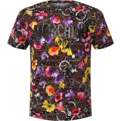 Moschino Swim Floral Brown tričko