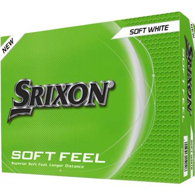 Srixon Soft Feel Golf Balls 2025 white bílá – Hledejceny.cz