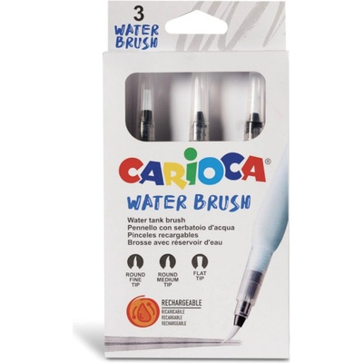 Carioca Plnitelné štětce 3ks