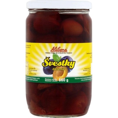 Alibona Slivky polené 660 g