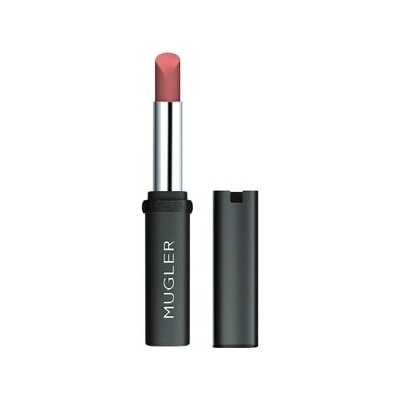 L'Oréal Paris x MUGLER Power Matte Lipstick rtěnka světle hnědá 2 g