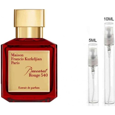 Maison Francis Kurkdjian Baccarat Rouge 540 parfum unisex 2 ml vzorka