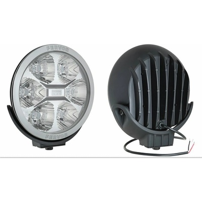 WESEM Diaľkové svetlo LUM1.50800 okrúhle 220 mm, 2400 lm rámik chróm