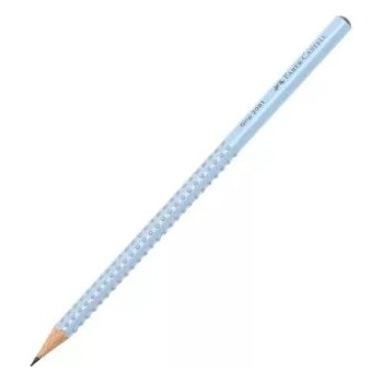 Faber-Castell Faber-Castell: Графитен молив Grip, 2B - небесносин