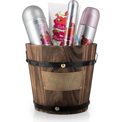 Cuba Heartbreaker EDP 100 ml + EDP 15 ml + deospray 200 ml + telový sprej 200 ml darčeková sada