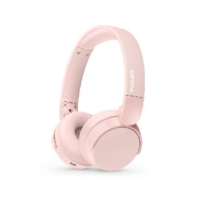 PHILIPS Wireless On Ear Headphone with mic 32mm drivers/closed-back pink (TAH4209PK/00)