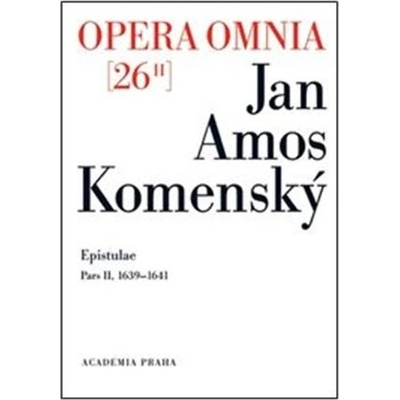 Opera omnia 26II - Jan Ámos Komenský
