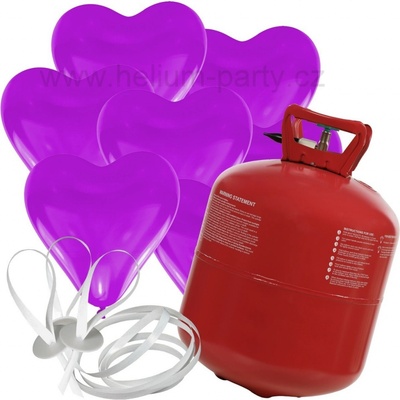 Valentýnský set růžovo fialový