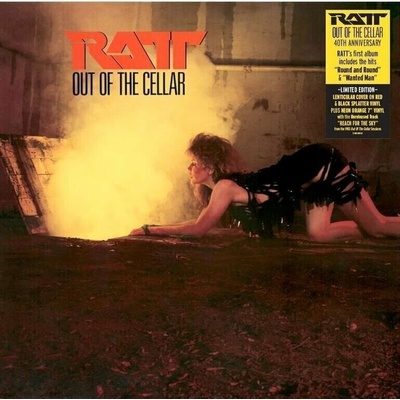 Out of the Cellar Ratt 12 Album Coloured Vinyl with 7 Single Vinyl