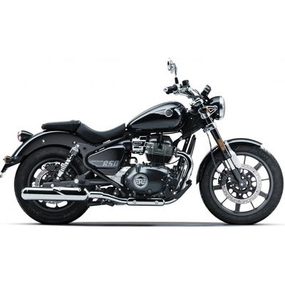 Royal Enfield Super Meteor 650 Astral Black