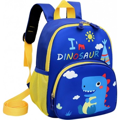 BHome batoh Dino modrý