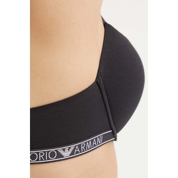 Emporio Armani Underwear Сутиен Emporio Armani Underwear в черно с изчистен дизайн 164394 4F223 (164394.4F223)