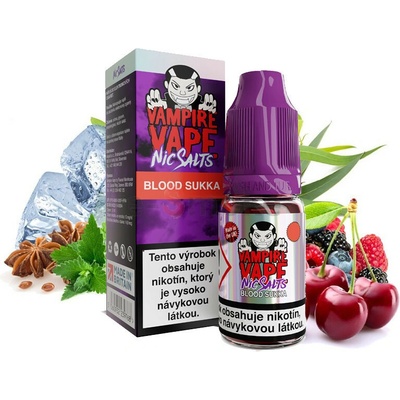 Vampire Vape Nicotine Salt Blood Sukka 10 ml 20 mg