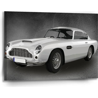 Sablio Obraz Aston Martin Tmavé pozadie - 90x60 cm