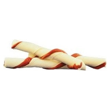 Magnum Rawhide roll stick 5 '12,5 cm cca 40 ks RED / WHITE