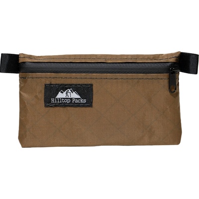 Hilltop Packs Peněženka Ultralight Zipper Wallet hnědá