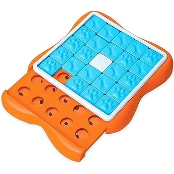 Nina Ottosson Pamlskový hlavolam pre psov Challenge Slider 37,5 x 37,5 x 5 cm Obtiažnosť 3