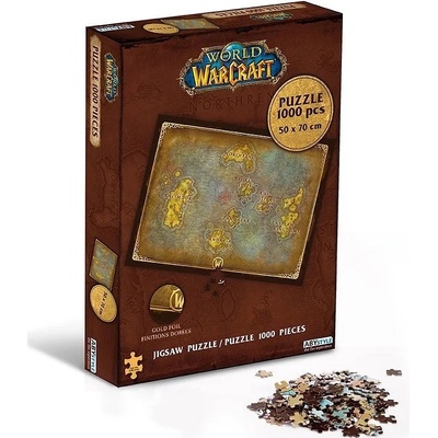 ABYstyle World of Warcraft Mapa Azerothu 1000 dílků