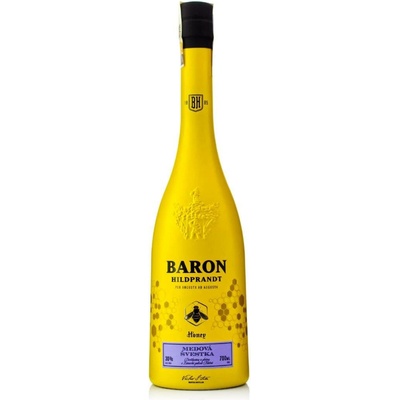 Baron Hildprandt medová švestka 30% 0,7 l (holá láhev)