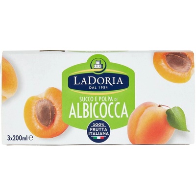 La doria marhuľový džús 3 x 200 ml