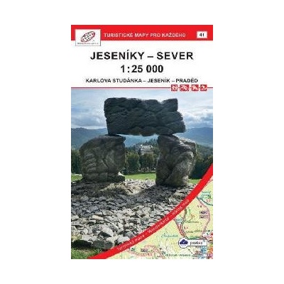 Jeseníky - sever 1 : 25 000 (2021, 1. vydání pretex, GOL_41)