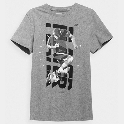 4F Мъжка Тениска 4F TSM011 Grey (TSM011-25M)