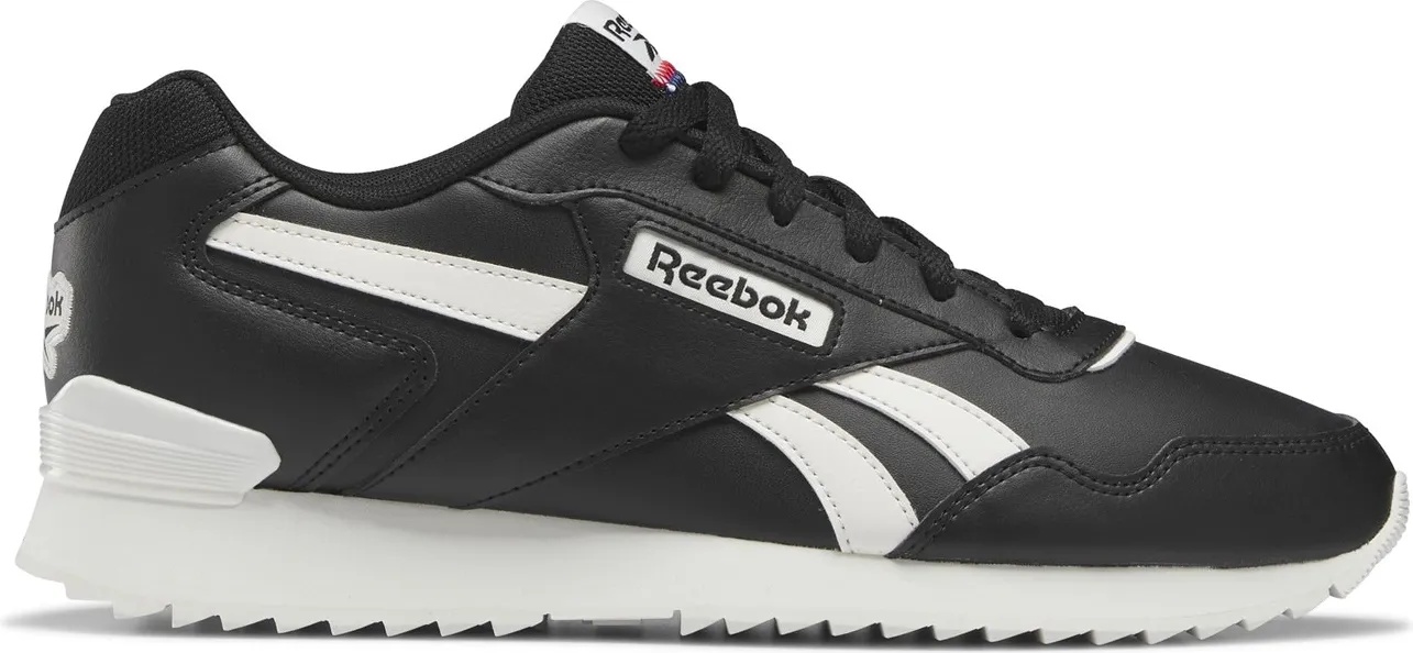 reebok black and white